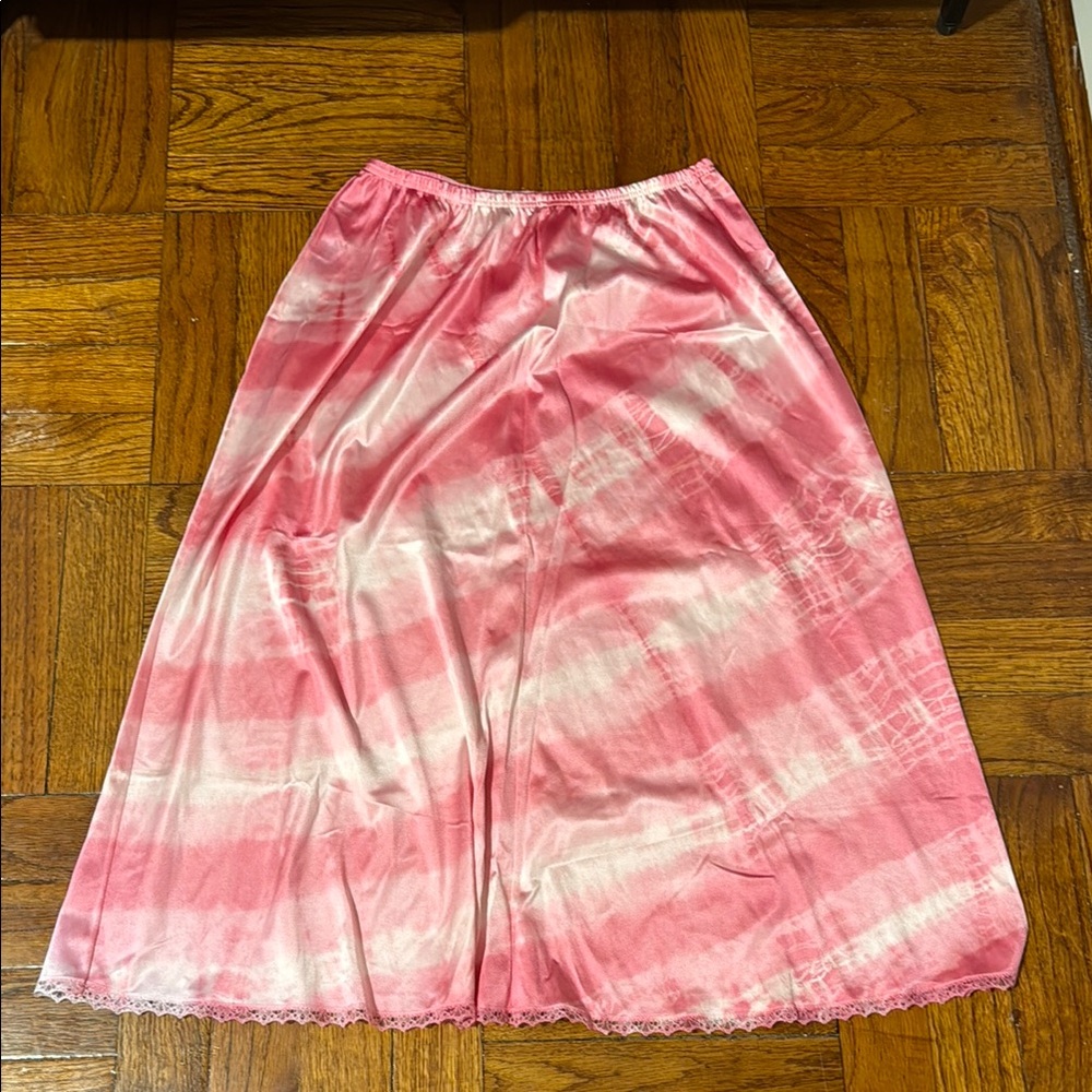 Pink skirt